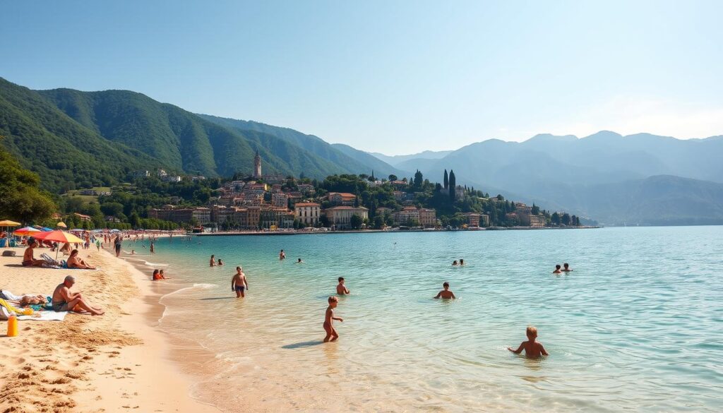 Kinderfreundliche Strände am Gardasee Kinderfreundliche Strände am Gardasee