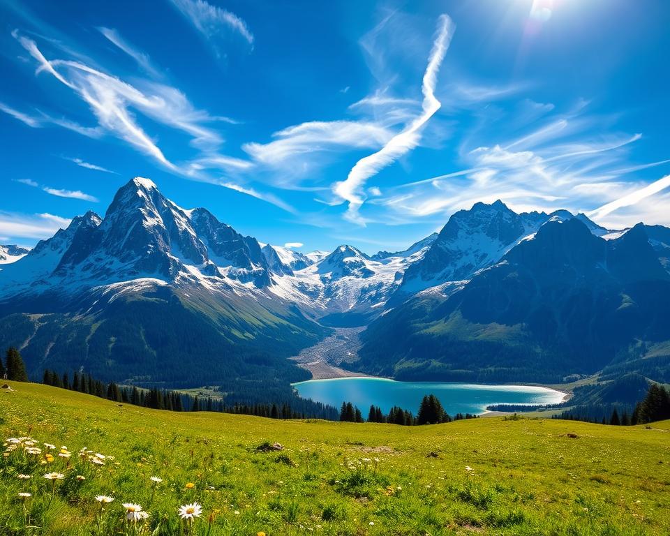 Gran Sasso Nationalpark Landschaft