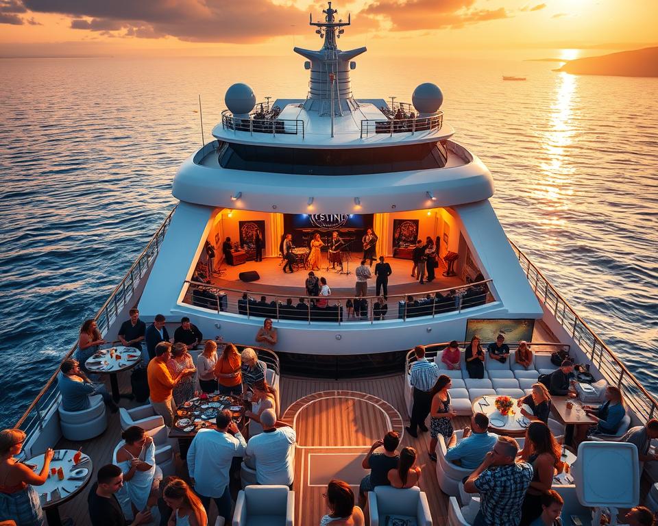 Kreuzfahrt Unterhaltung und Aktivitäten