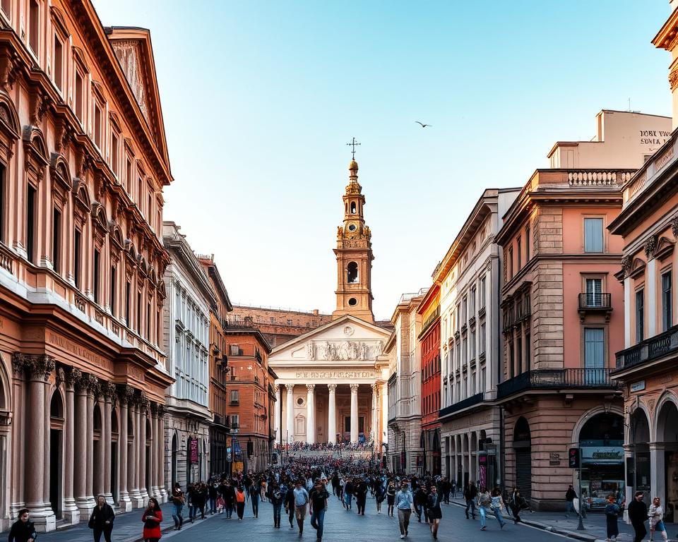 Kulturelle Sehenswürdigkeiten Via del Corso
