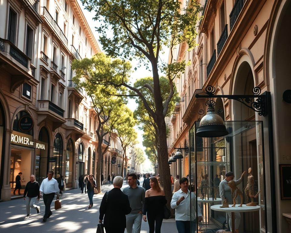 Luxusmarken Via del Corso