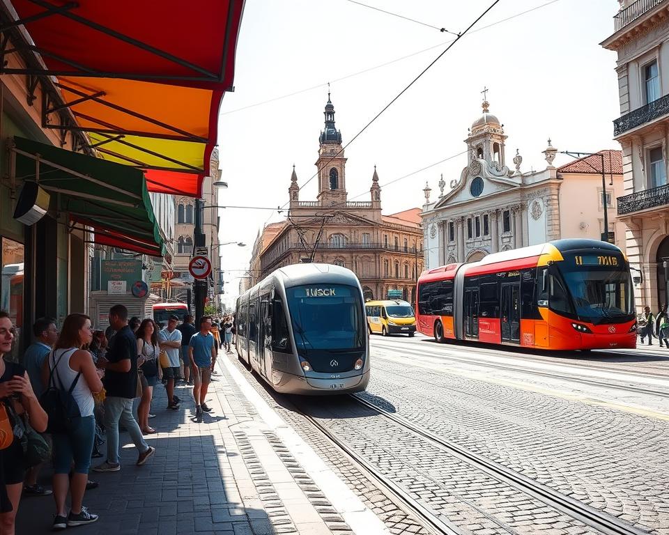 Öffentliche Verkehrsmittel in Bari