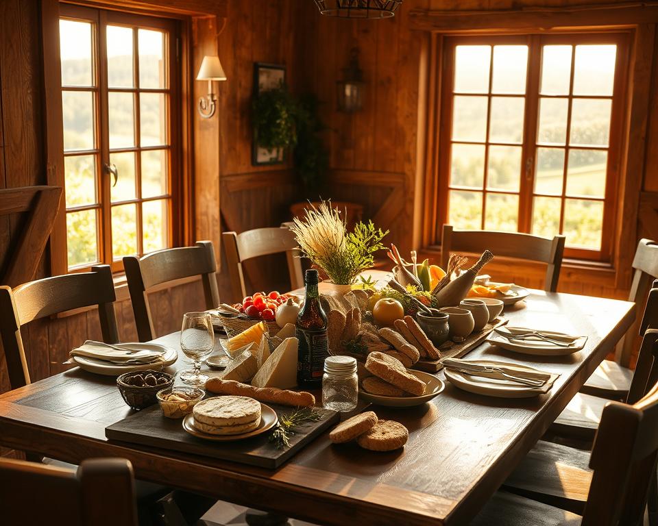 Regionale Küche im Einklang mit der Natur