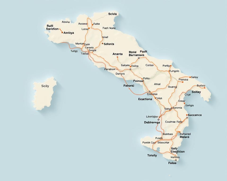 Sizilien Rundreise Routen Planung