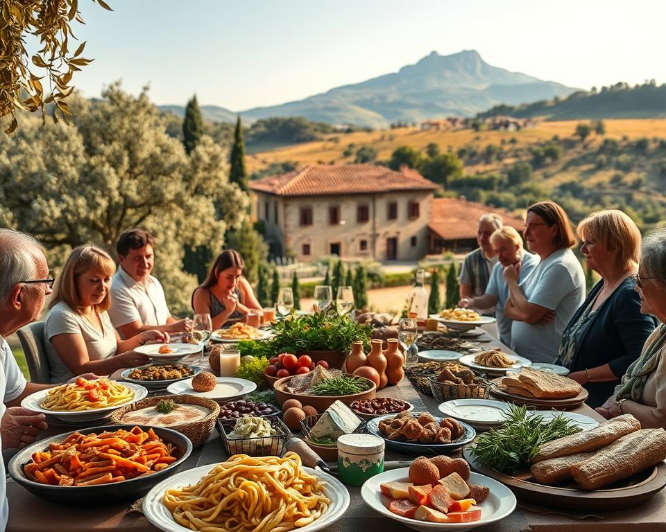 Toskanische Küche Monte Amiata