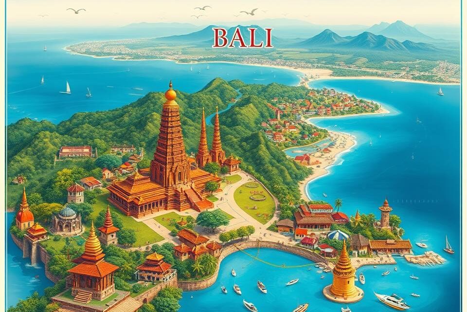 Bali Sehenswürdigkeiten Karte: Insel Entdecken