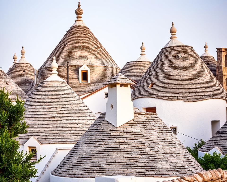 Bauweise der Trulli Häuser