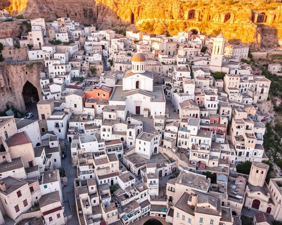 Kulturelles Erbe Sassi Matera