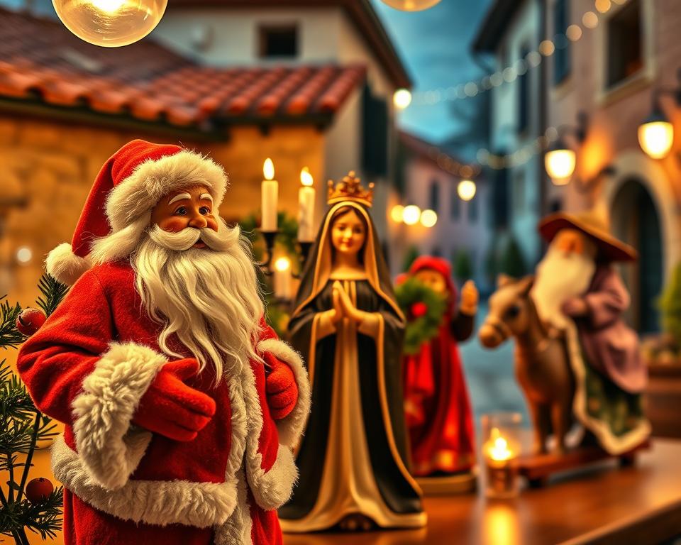 Traditionelle italienische Weihnachtsfiguren